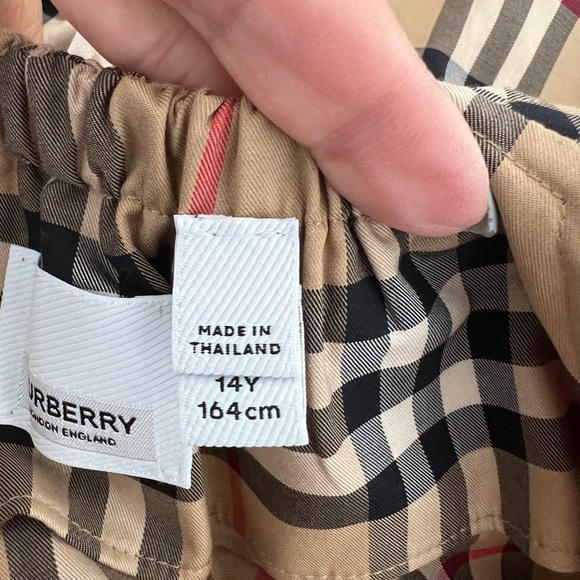 Burberry Baby Girls Joan Nova Check Sundress Classic Style Party Sunday Size 14 - Picture 8 of 10